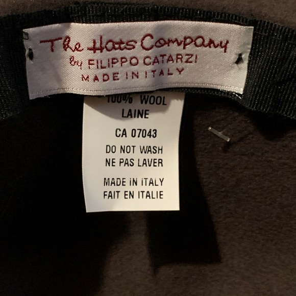 Italian wool purple hat - Picture 3 of 3